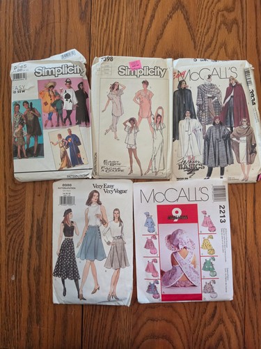 Vintage sewing patterns lot - sewing,