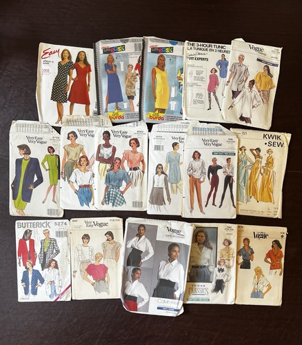 Lot vintage butterick - lot, 16